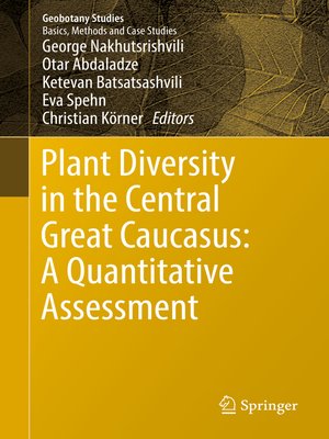 cover image of Plant Diversity in the Central Great Caucasus